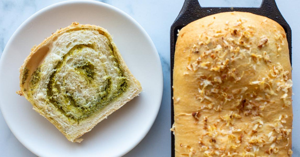 Pesto Swirl Loaf