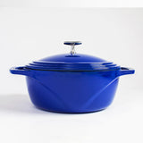 Lodge USA Enamel™ 6 Qt. Enameled Cast Iron Dutch Oven, - Made in USA CHOOSE from 3 colours