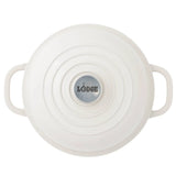 Lodge Enameled Cast-Iron   Bread Oven Cloche , Oyster 10.35"