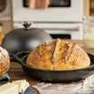 Chef  Collection™   Seasoned   Cast   Iron   Bread   Oven Cloche 9.5"