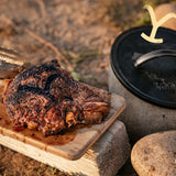 Yellowstone™ 8 Inch Round Seasoned Cast Iron “Power Y” Grill Press SKU: L8RFIPYW