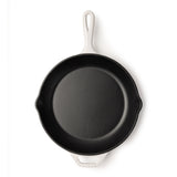 11 Inch Enameled Cast Iron Skillet, Oyster