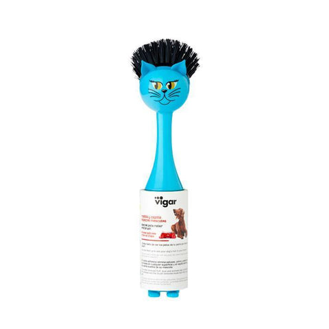 "Cat" Pets Adhesive Roller & Brush by Vigar