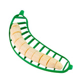 "Mr. Banana" Banana Slicer with Two Cutters by Metaltex