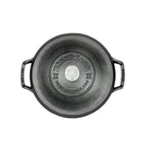 BLACKLOCK *02* 5.5 Quart Triple Seasoned Cast Iron Dutch Oven by Lodge SAVE 30.00