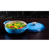 Enamel Dutch Oven 3 qt. (Blue) by Lodge