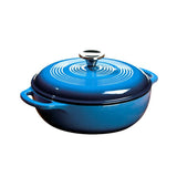 Enamel Dutch Oven 3 qt. (Blue) by Lodge