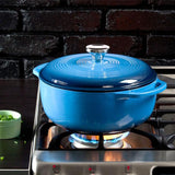 Enamel Dutch Oven 4.5 qt. (Blue) by Lodge