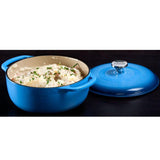 Enamel Dutch Oven 4.5 qt. (Blue) by Lodge