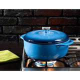 Enamel Dutch Oven 6 qt. (Blue) by Lodge