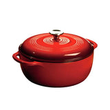 Enamel Dutch Oven 6 qt. (Red) by Lodge