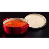 Enamel Dutch Oven 7.5 qt. (Red) by Lodge