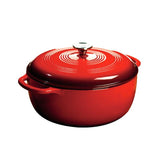 Enamel Dutch Oven 7.5 qt. (Red) by Lodge