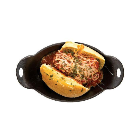 Heat Treated Cast Iron Oval Mini Server 16 Ounce by Lodge