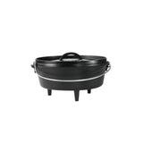 10 Inch / 4 Quart Camp Dutch Oven, 3.5 inch depth by Lodge