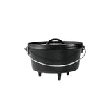 10 Inch / 5 Quart Deep Camp Dutch Oven, 4.125 inch depth by Lodge