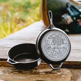 Wanderlust 3.2 Quart Cast Iron Cabin Combo Cooker  - LIMITED EDITION