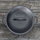 Cast Iron Dutch Oven 5 qt. (with loop handles) by Lodge